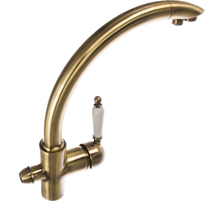 Смеситель MILACIO  с подключением фильтра 2в1 бронза коллекция Castellon Ceramic MC.513.BR