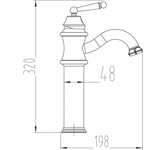 Смеситель MILACIO серебро коллекция Yeste MC.507.SL