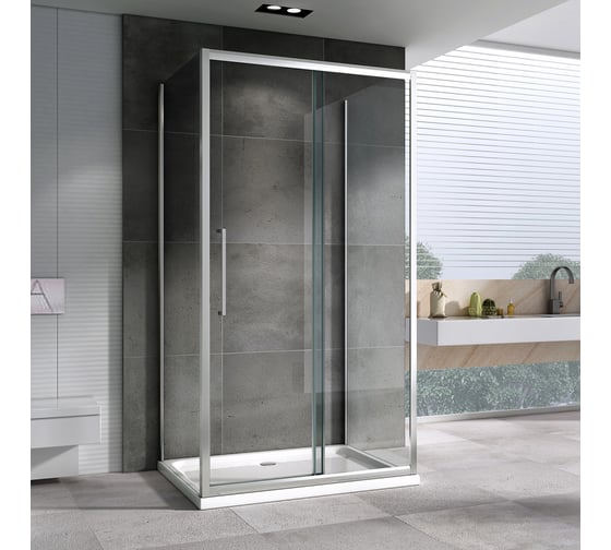 Душевой уголок ABBER Schwarzer Diamant AG30150H-S75-S75