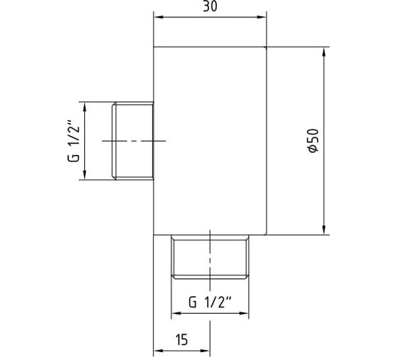 Шланговое подсоединение E.C.A. 102126634EX Minimal 00000067774