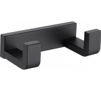 Двойной крючок ABBER Westen черный матовый AA1750B