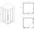 Душевой уголок ABBER Schwarzer Diamant AG02100BH 5