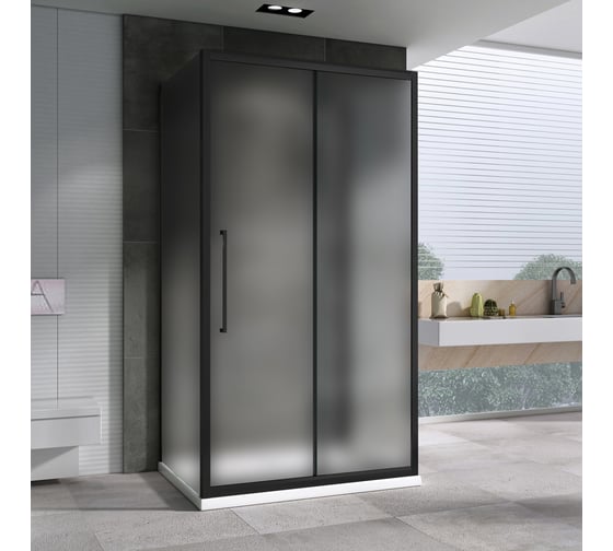 Душевой уголок ABBER Schwarzer Diamant AG30100BMH-S90BM-S90BM