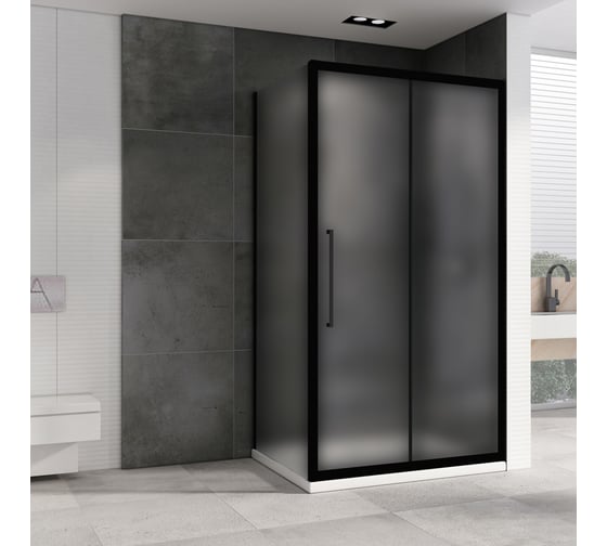 Душевой уголок ABBER Schwarzer Diamant AG30140BMH-S80BM