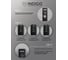 Электрический полотенцесушитель INDIGO Arc Lux б/п electro 70/30 таймер, скр.монтаж, унив.подкл.R/L, черный муар LCALE70-30BRRt 5