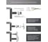 Электрический полотенцесушитель INDIGO Arc Lux б/п electro 60/40 таймер, скр.монтаж, унив.подкл.R/L, полиров. LCALE60-40Rt 8