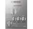 Электрический полотенцесушитель INDIGO Arc Lux б/п electro 60/40 таймер, скр.монтаж, унив.подкл.R/L, полиров. LCALE60-40Rt 9
