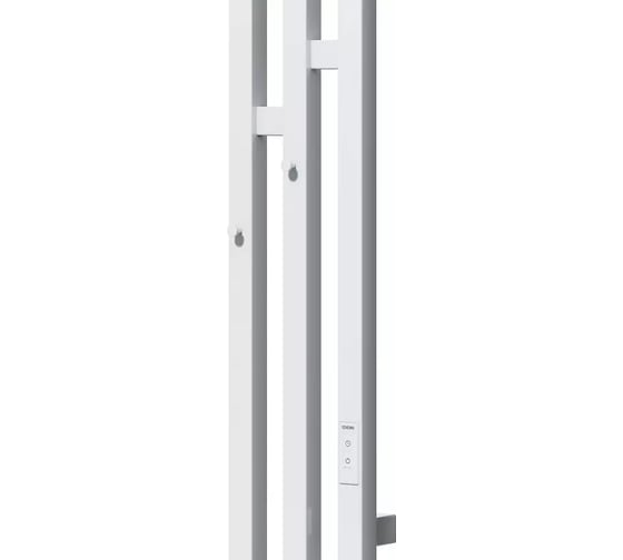 Электрический полотенцесушитель INDIGO Sky PRO electro 150/17 таймер, скрытый провод справа, белый матовый LSKPRE150-17WMRt