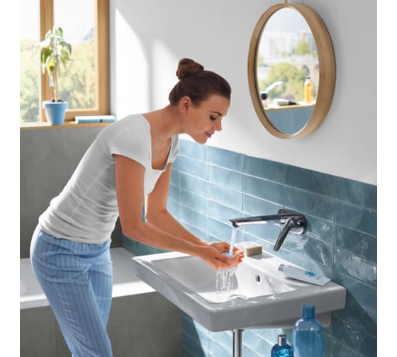 Смеситель для раковины HANSGROHE 71127000 Novus внешняя часть 00000057795