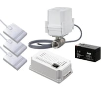 Система защиты от протечек воды Gidrolock Квартира 2 Professional Bugatti 3/4 062990