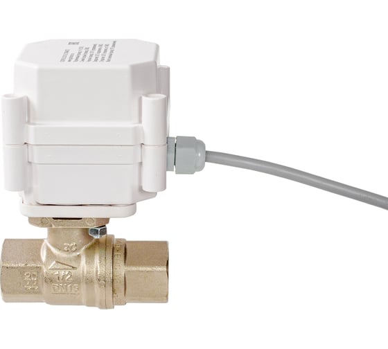 Кран шаровой с электроприводом Gidrolock ULTIMATE 12V TIEMME 1 11011013