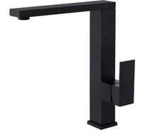 Смеситель для кухни ABBER Daheim черный матовый AF8214B