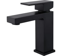 Смеситель для раковины ABBER Daheim черный матовый AF8210B