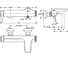 Смеситель для ванны с душем Ideal Standard Melange A4271AA 2