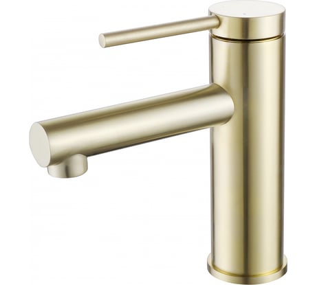 Смеситель для раковины ABBER Emotion золото матовое AF8810G