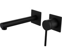 Смеситель скрытого монтажа для раковины ABBER Emotion черный матовый AF8812B