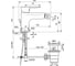 Смеситель для биде Ideal Standard CERAFINE O одноручный BC498AA 2