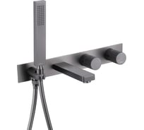 Смеситель скрытого монтажа для ванны ABBER Rund никель AF8730NG