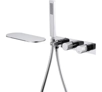 Смеситель скрытого монтажа для ванны ABBER Rund хром AF8731