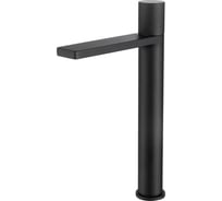 Смеситель для накладной раковины ABBER Rund черный матовый AF8711B