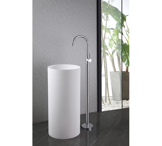 Напольный смеситель для раковины ABBER Wasser Kreis хром AF8141