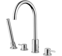 Смеситель на борт ванны ABBER Wasser Kreis хром AF8113