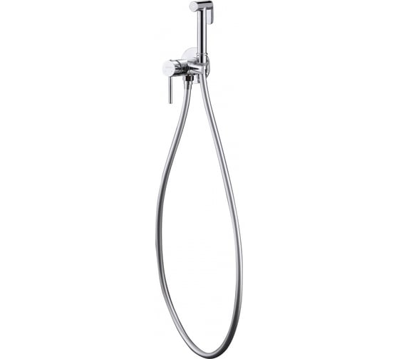 Смеситель с гигиеническим душем ABBER Wasser Kreis хром AF8125