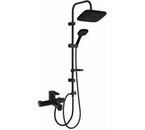 Душевая система со смесителем для ванны OneLife черный матовый P07-844b X605122154
