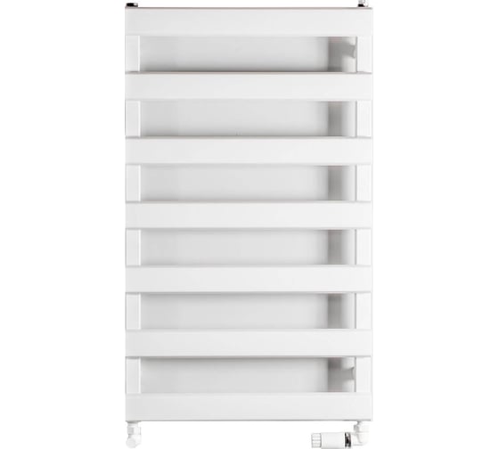 Электрический полотенцесушитель LUXRAD SCALA NEW 1230*500 см, серый, с терморегулятором SELMO SMART хром  065478