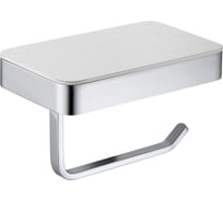 Бумагодержатель ABBER с полкой для телефона Westen хром AA1730