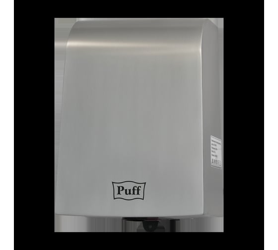 Электросушитель для рук Puff 8950, хром 1 кВт, антивандальная, 244х142х330 мм 1401.381