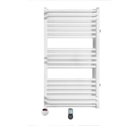 Электрический полотенцесушитель LUXRAD REGULAR G Plus 920х530, белый, с терморегулятором SELMO SMART Program справа 064133