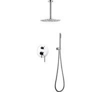 Душевая система скрытого монтажа ABBER Emotion без излива, хром AF8821