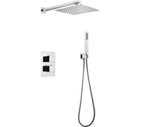 Душевая система скрытого монтажа ABBER Daheim без излива, термостат, хром AF8251