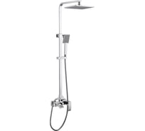 Душевая стойка ABBER Wasserfall с изливом, хром AF8616