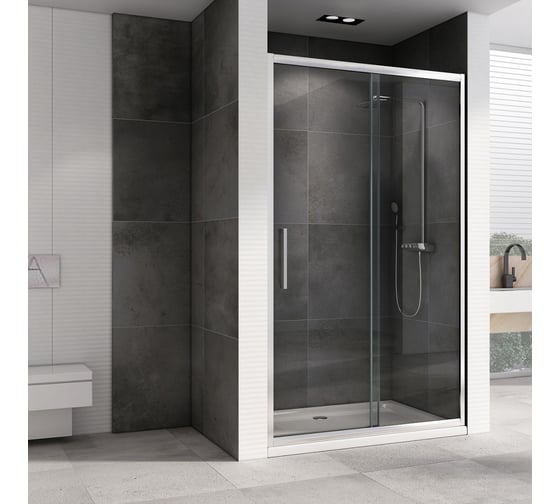 Душевая дверь ABBER Schwarzer Diamant AG30110H