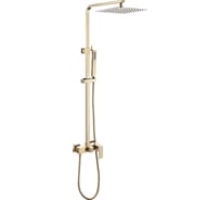 Душевая стойка ABBER Daheim без излива, золото матовое AF8220G