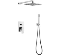 Душевая система скрытого монтажа ABBER Weiss Insel без излива, хром AF8018