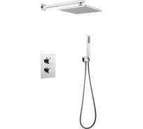Душевая система скрытого монтажа ABBER Weiss Insel без излива, термостат, хром AF8051