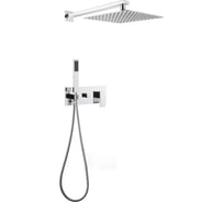 Душевая система скрытого монтажа ABBER Daheim без излива, хром AF8218