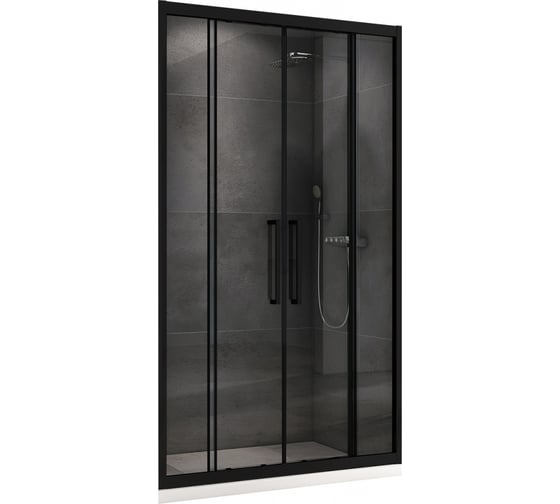 Душевая дверь ABBER Schwarzer Diamant AG33140BH