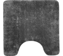 Коврик для туалета и ванной FORA BATH BLISS 50x50 см, темно-серый FOR-HAP-50-50DRG