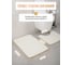 Коврик для туалета и ванной FORA FRESH ESSENCE 50x50 см, белый FOR-HAP-50-50WT 8