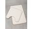 Коврик для туалета и ванной FORA FRESH ESSENCE 50x50 см, белый FOR-HAP-50-50WT 9
