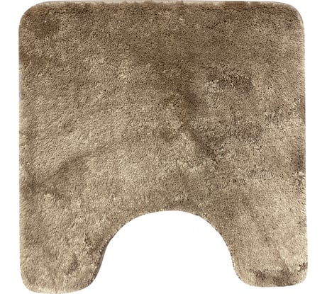 Коврик для туалета и ванной FORA SERENITY SPA 50x50 см, серебристо-бежевый FOR-HAP-50-50BEG