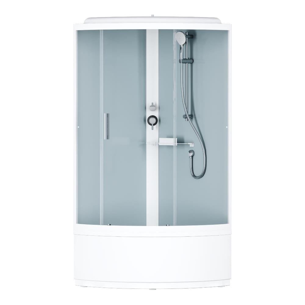 ДушеваякабинаAM.PMX-JoyDeep90x90,1/4круга,профильбелый,стеклопрозрачноеW88C-401A-090WT