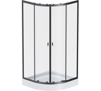 AM.PM, X-Joy, Twin Slide, Душевое ограждение c поддоном, 90x90, W88E-205-090BT