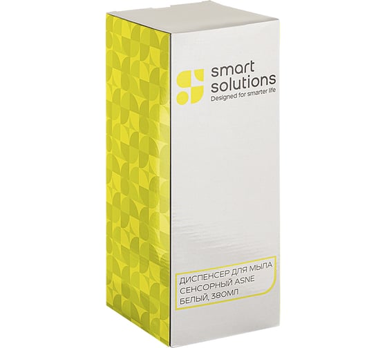 Сенсорный диспенсер для мыла Smart Solutions Asne 380 мл, белый SS000036