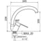 Смеситель для кухни РМС SL52-011F 6