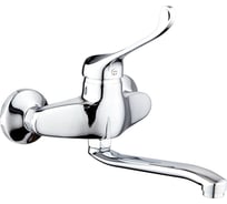 Смеситель для кухни Ростовская мануфактура сантехники с длинным поворотным изливом SL42-005